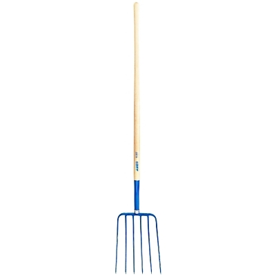 6-TINE PROMOTIONAL MANURE FORK BENT PATTER